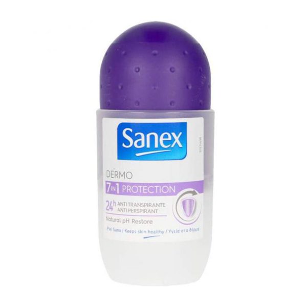 قیمت خرید ـ رول ضدتعریق 24 ساعته سانکس Sanex Dermo 7 in 1 Protection