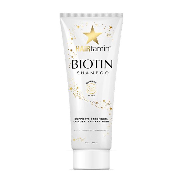 قیمت و خرید شامپو بیوتین ضد ریزش و افزایش رشد مو هیرتامین Hairtamin Biotin Shampoo