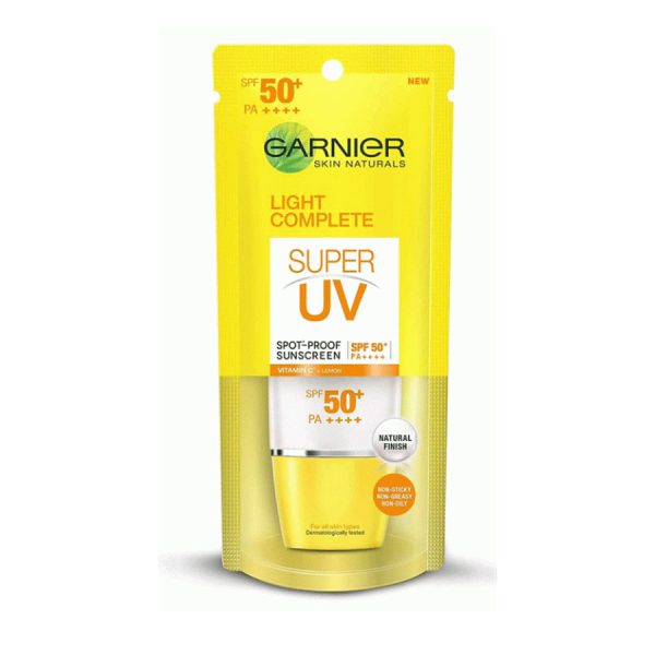 قیمت و خرید ضد آفتاب SPF50 انواع پوست گارنیر Garnier Super UV Light Complete