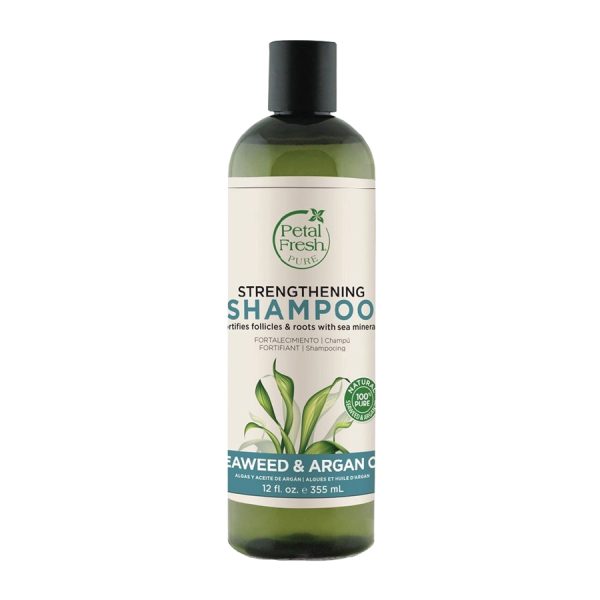 قیمت و خرید شامپو استحکام بخش ارگان و جلبک دریایی پتال فرش Petal Fresh Strengthening Seaweed & Argan Oil Shampoo 355ml