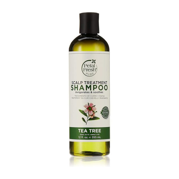 قیمت و خرید شامپو ترمیم کف سر چای سبز پتال فرش Petal Fresh Scalp Treatment Shampoo Tea Tree 355ml