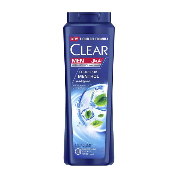 قیمت و خرید شامپو مردانه ضد شوره و خنک کننده کلیر Clear Shampoo Cool Sport Menthol