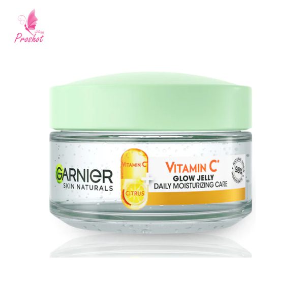 قیمت و خرید ژل آبرسان ویتامین سی 48 ساعته گارنیر Garnier Skin Active Moisturizing Vitamin C Glow Jelly