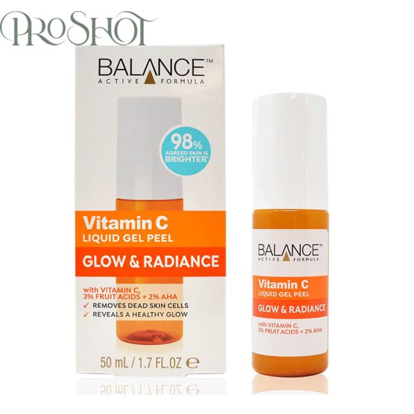 قیمت و خرید ژل لایه‌ بردار ویتامین سی بالانس Balance Active Formula Vitamin C Liquid Gel Peel