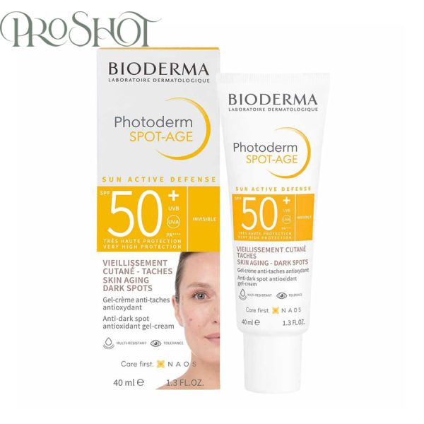 قیمت و خرید ضد آفتاب ضد لک بی رنگ فتودرم اسپات بایودرما Bioderma Photoderm Spot Age SPF 50