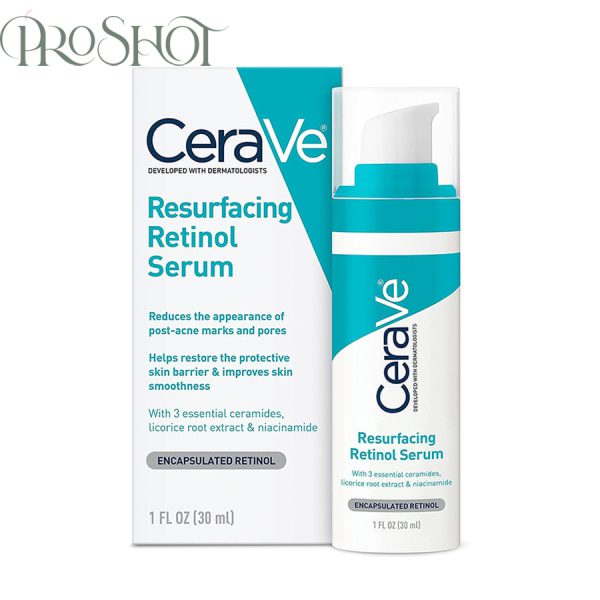 قیمت و خرید سرم رتینول بازسازی کننده پوست سراوی CeraVe Resurfacing Retinol Serum