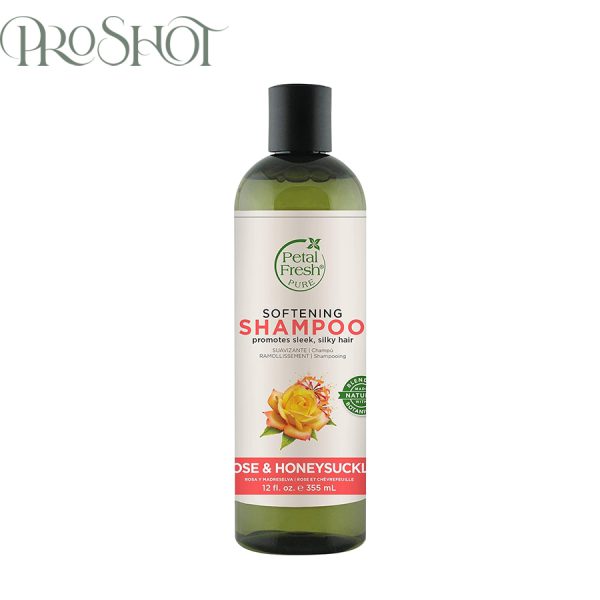 قیمت و خرید شامپو‌ و نرم کننده گل رز و گل پیچ امین الدوله پتال فرش Petal Fresh Pure Softening Rose & Honeysuckle Shampoo 355ml