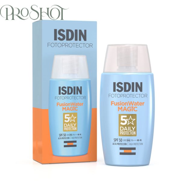 قیمت و خرید ضد آفتاب فیوژن واتر مجیک ایزدین ISDIN Fusion Water Magic SPF50 50ml