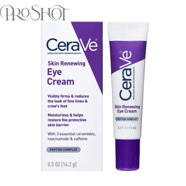 قیمت و خرید دور چشم ضد چروک و آبرسان سراوی CeraVe Skin Renewing Anti-aging Eye Cream 15ml