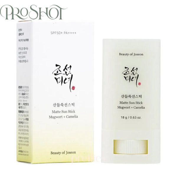 قیمت و خرید ضد آفتاب استیکی بیوتی اف جوسان Beauty of Joseon Matte sun stick Mugwort + Camelia SPF 50 18g