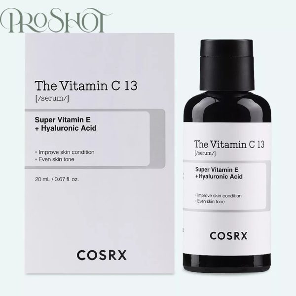 قیمت و خرید سرم ضد لک و روشن کننده ویتامین سی 13 کوزارکس COSRX Vitamin C 13% Serum Vitamin E & Hyaluronic Acid 20ml