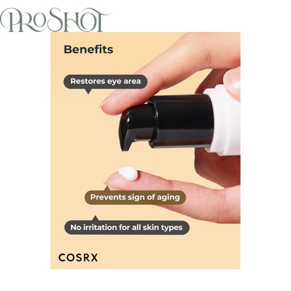 قیمت و خرید کرم دور چشم حلزون و پپتاید کوزارکس -1 COSRX Advanced Snail Peptide Eye Cream 25ml